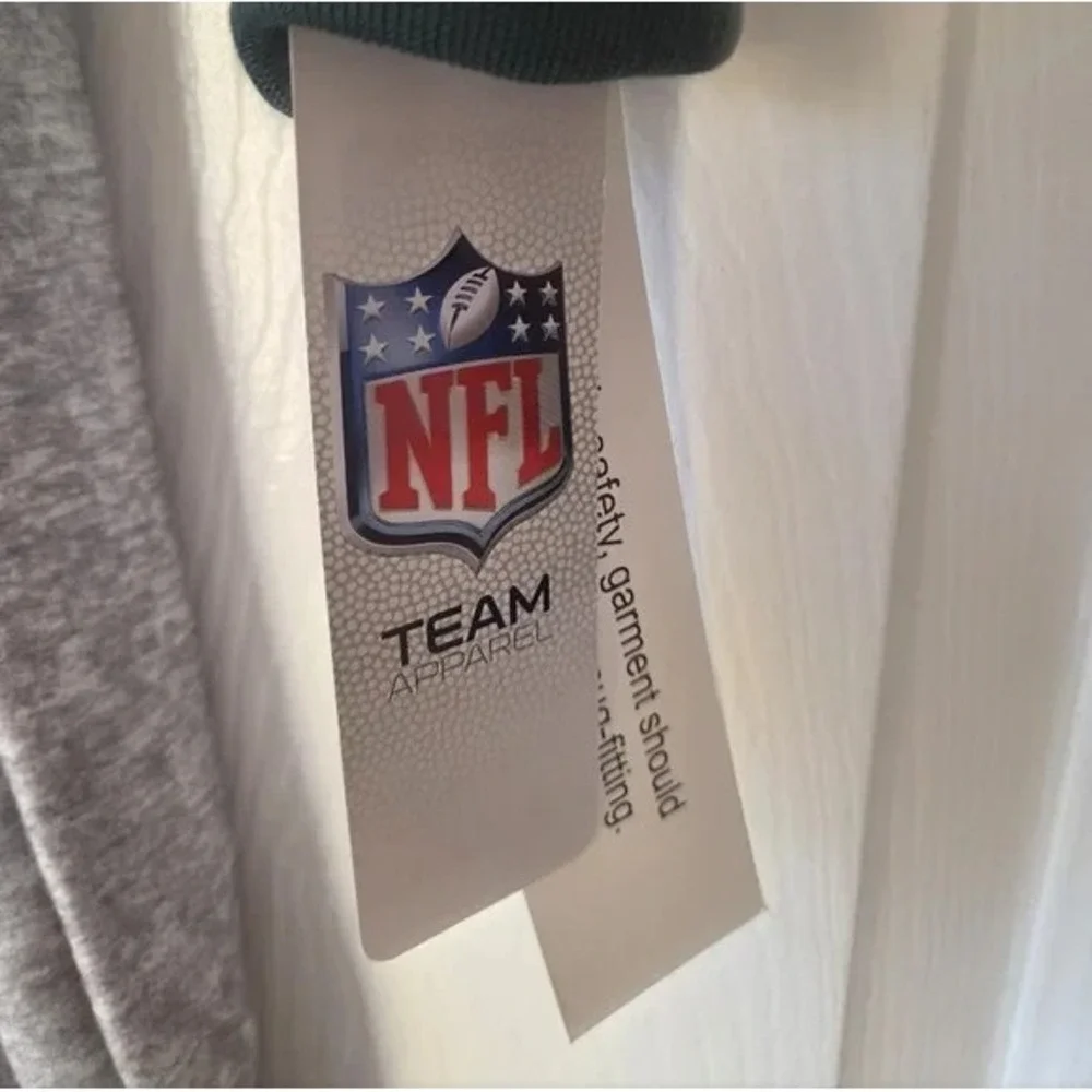 NFL New York Jets Pajamas 4T NWT Sleeper Football Gray Green Sports PJ